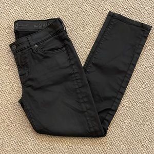 7 for All Mankind - The Skinny Coated Denim - Sz 26